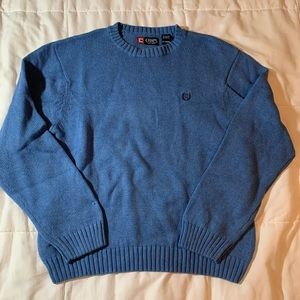 Chaps Sweater Size XL Blue